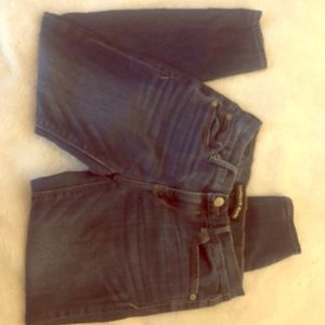 Express Jean Legging Mid Rise 4 Short